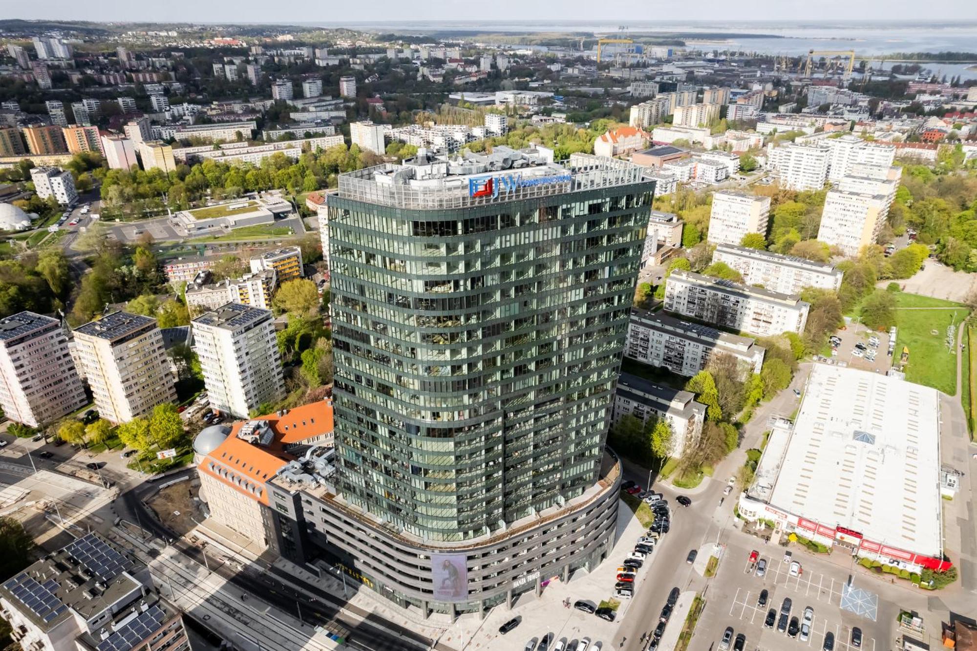 Hanza Tower Apartment No. 533 - 5Th Floor, Balcony, Swimming Pool Estetino Exterior foto